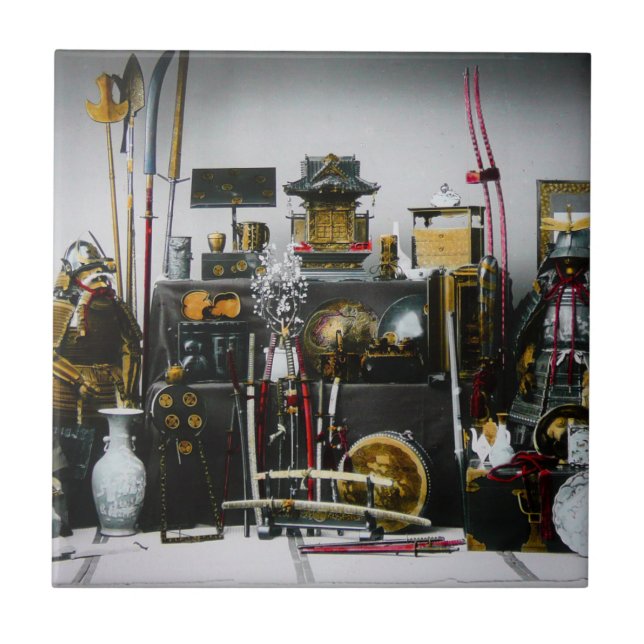 The Weapons and Armour of the Ancient Samurai Tile (Front)