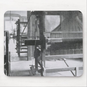 The Weaving Workshop, from the Workshops of the Ba Mouse Pad