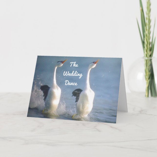 THE WEDDDING DANCE ESPECIALLY FOR YOU CARD (Front)