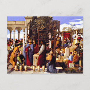 The Wedding at Cana Postcard
