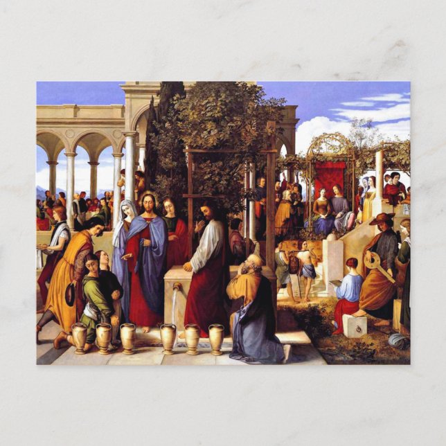 The Wedding at Cana Postcard (Front)