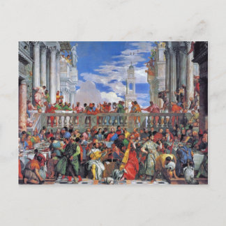 The Wedding At Cana., Wedding At Cana, Postcard