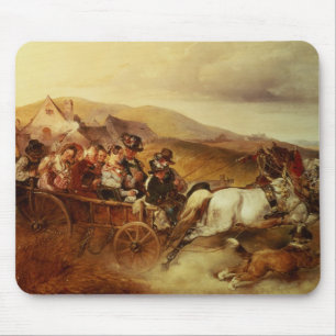 The Wedding Cart Mouse Pad
