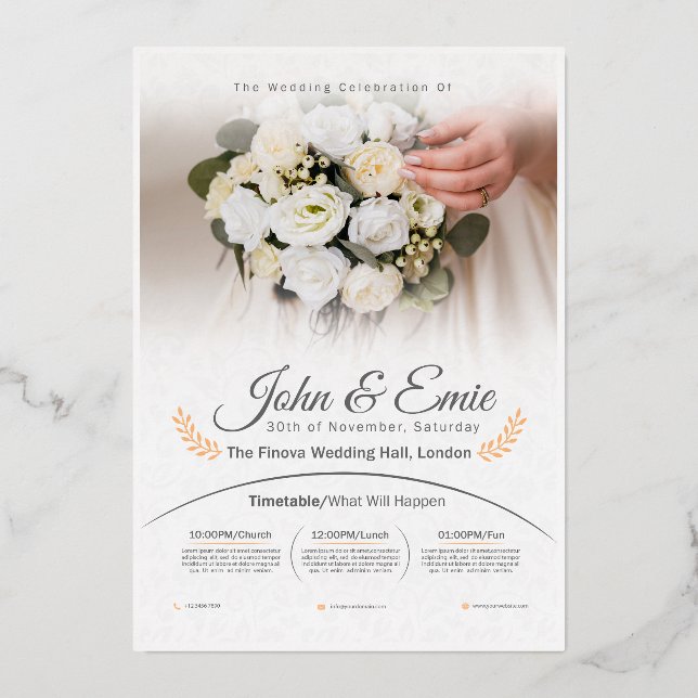 THE WEDDING CELEBRATION (Front)