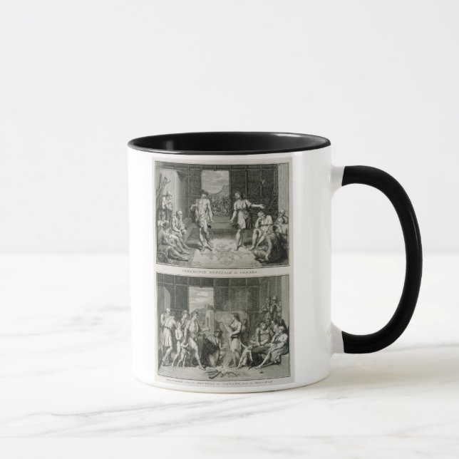 The Wedding Ceremony and the Manner of Divorce in Mug (Right)