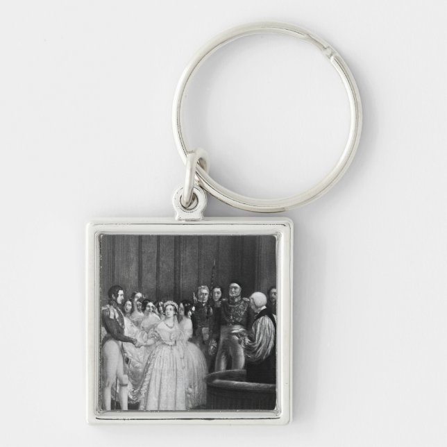 The wedding ceremony keychain (Front)