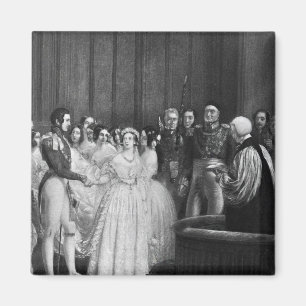 The wedding ceremony magnet