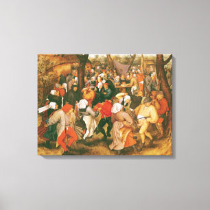 The Wedding Dance, 1607 Canvas Print