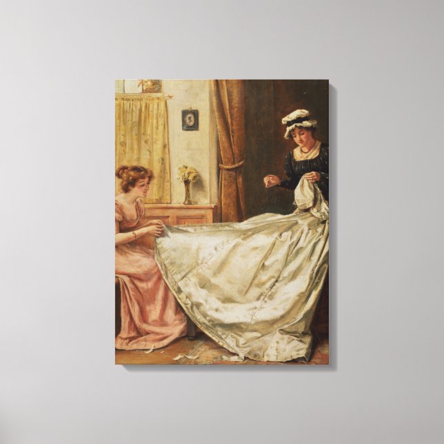 The Wedding Dress Canvas Print (Front)