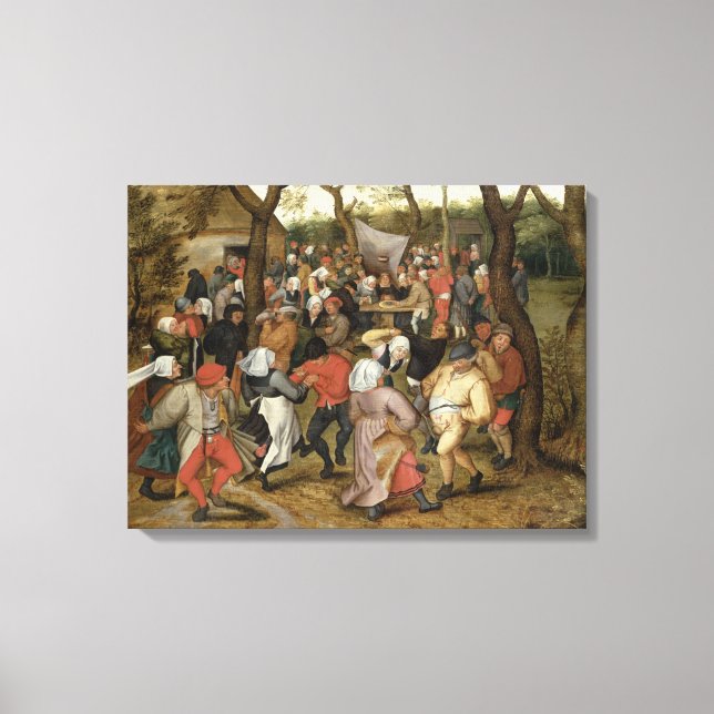 The Wedding Feast Canvas Print (Front)