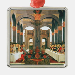 The Wedding Feast Metal Ornament