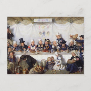 The Wedding Feast Postcard