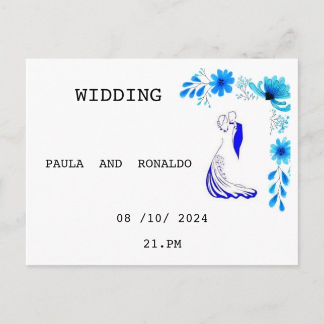 THE WEDDING INVITATION (Front)