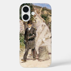 The Wedding March by Robinson, Vintage Newlyweds iPhone 16 Case