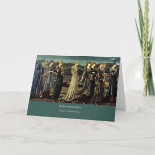 "The Wedding of Psyche", by Edward Burne-Jones Card