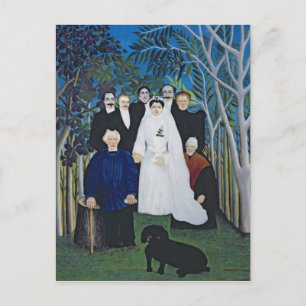 The wedding party, c.1905 postcard