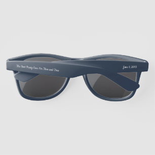 The Wedding Party, Customize Names and Dates Sunglasses