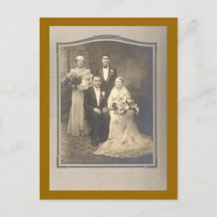The Wedding Party Postcard
