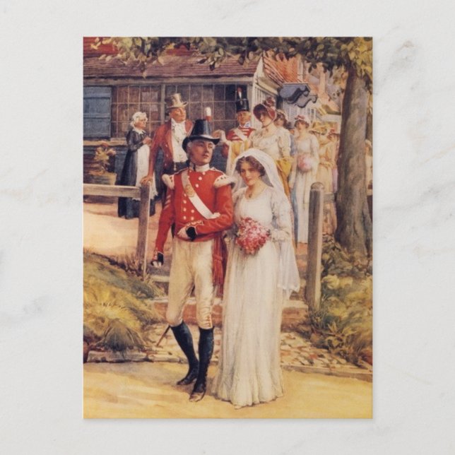 The Wedding Party Postcard (Front)