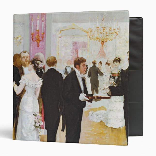 The Wedding Reception, c.1900 Binder (Front/Inside)