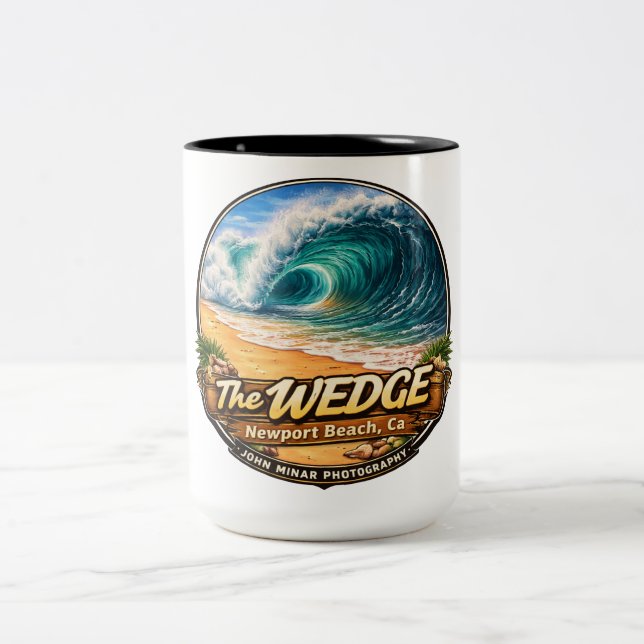 The Wedge Coffee Mug - John Minar Photography  (Center)