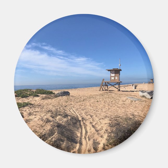 The Wedge, Newport Beach, California Magnet (Front)