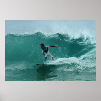 The Wedge, Newport Beach, California Poster