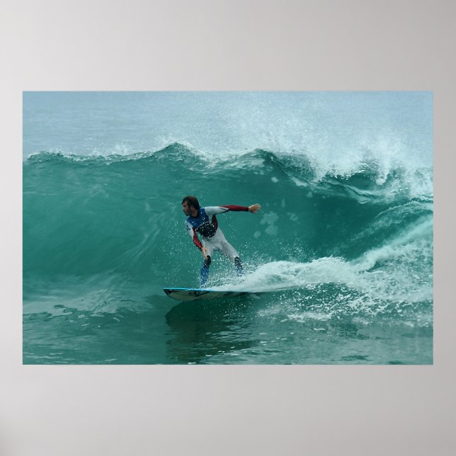 The Wedge, Newport Beach, California Poster (Front)