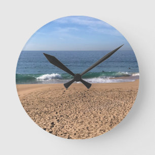 The Wedge, Newport Beach, California Round Clock