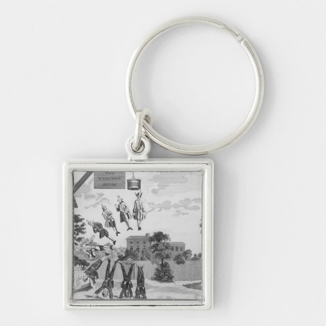 The Weighing House Keychain (Front)