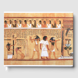 The Weighing Of The Heart Against Maat's Feather Guest Book
