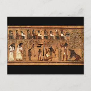 The Weighing of the Heart Postcard