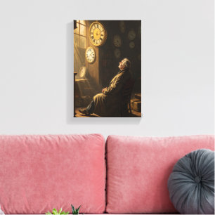 The Weight of Time Canvas Print