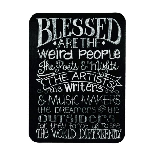The Weird People Magnet (Vertical)