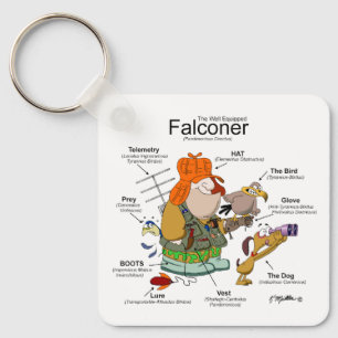 The Well Equiped Falconer Keychain