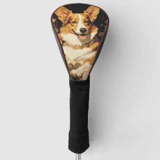The Welsh Corgi Dog 001 - Odessa Leyendecker Golf Head Cover