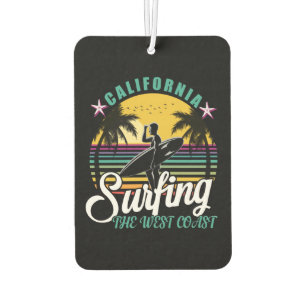 The West Coast - California Surfing Air Freshener