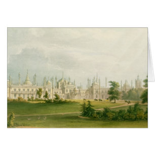 The West Front, from 'Views of the Royal Pavilion,