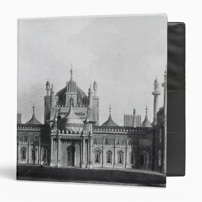 The West Front of the Brighton Pavilion Binder (Front/Inside)