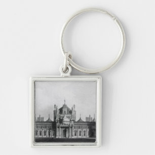 The West Front of the Brighton Pavilion Keychain