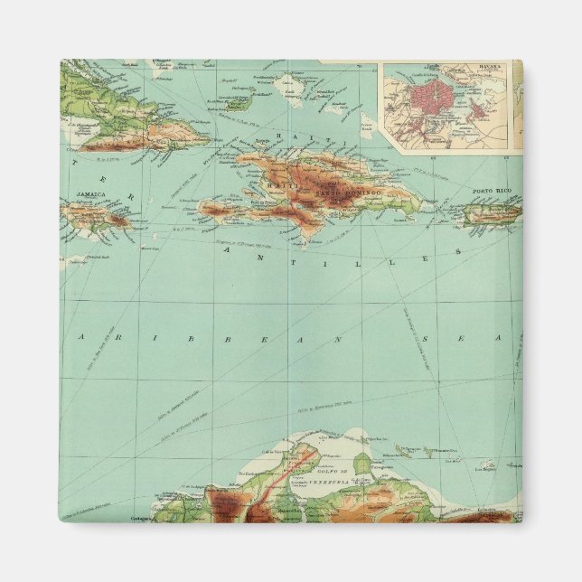 The West Indies 2 Magnet (Front)