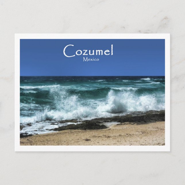 The West Side of Cozumel Postcard (Front)