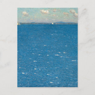 The West Wind Isle of Shoals by Childe Hassam Postcard