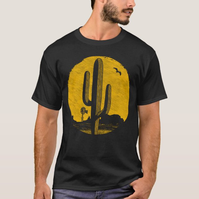 The western cactus T-Shirt (Front)