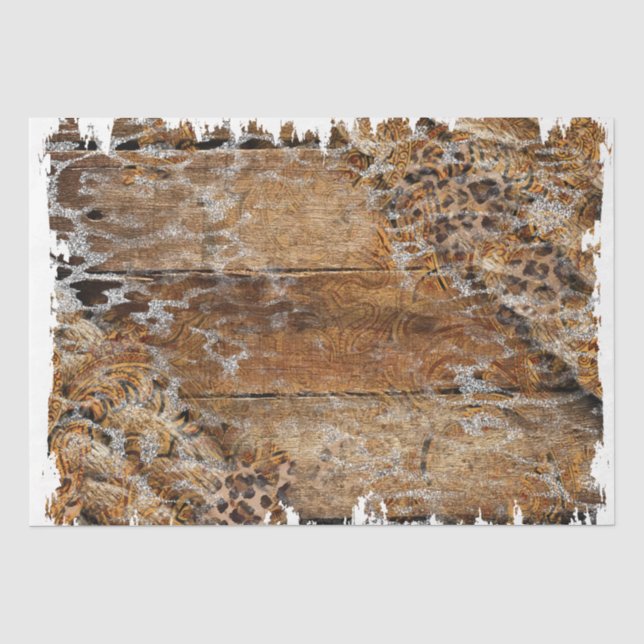The Western Series Design 14 Tissue Paper (Front)