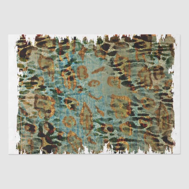 The Western Series Design 18 Tissue Paper (Front)