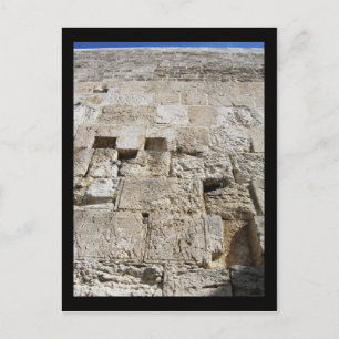 The Western Wall Postcard