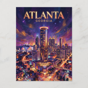 The Westin Peachtree Plaza USA Postcard