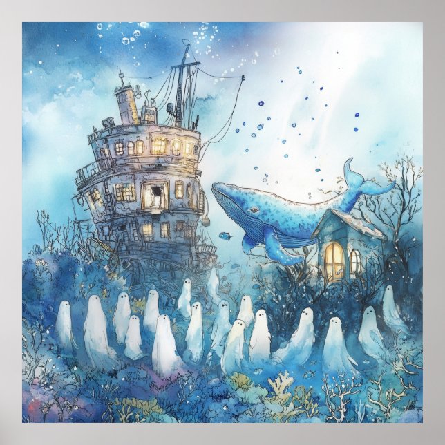 The Whale of the Lost Souls Poster (Front)