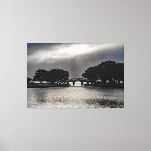 The Whalehead Bridge   Canvas Print (Front)